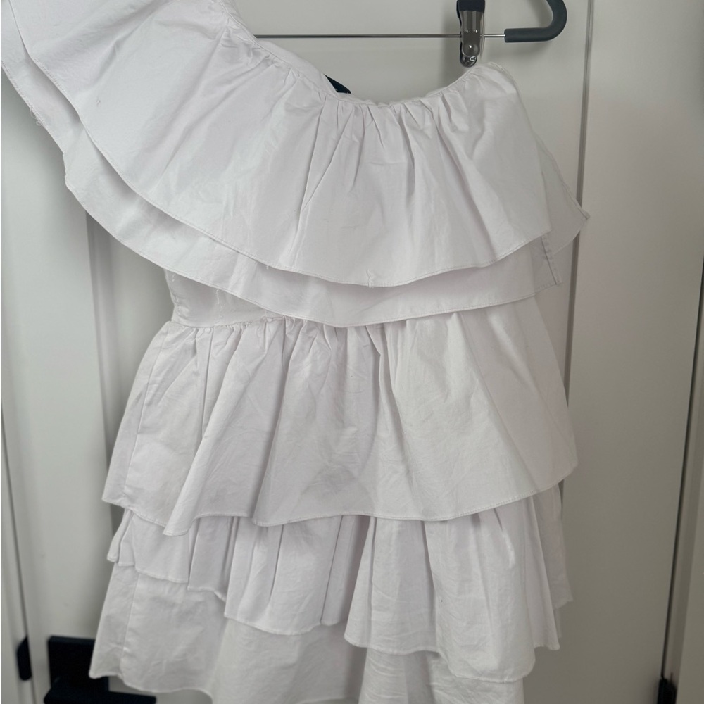 DO+BE White Ruffled Dress - Picture 5 of 5